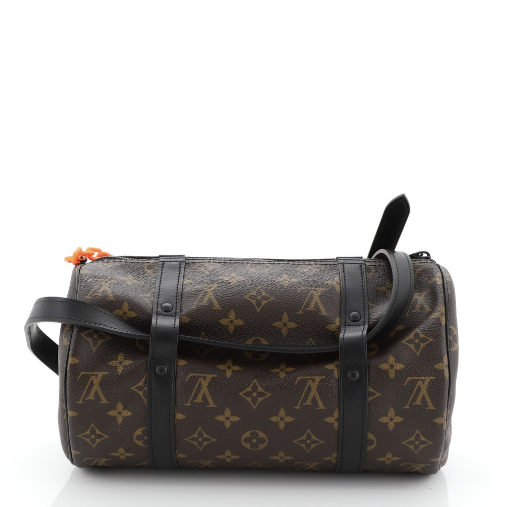 Solar Ray Papillon Messenger Monogram Canvas Mini