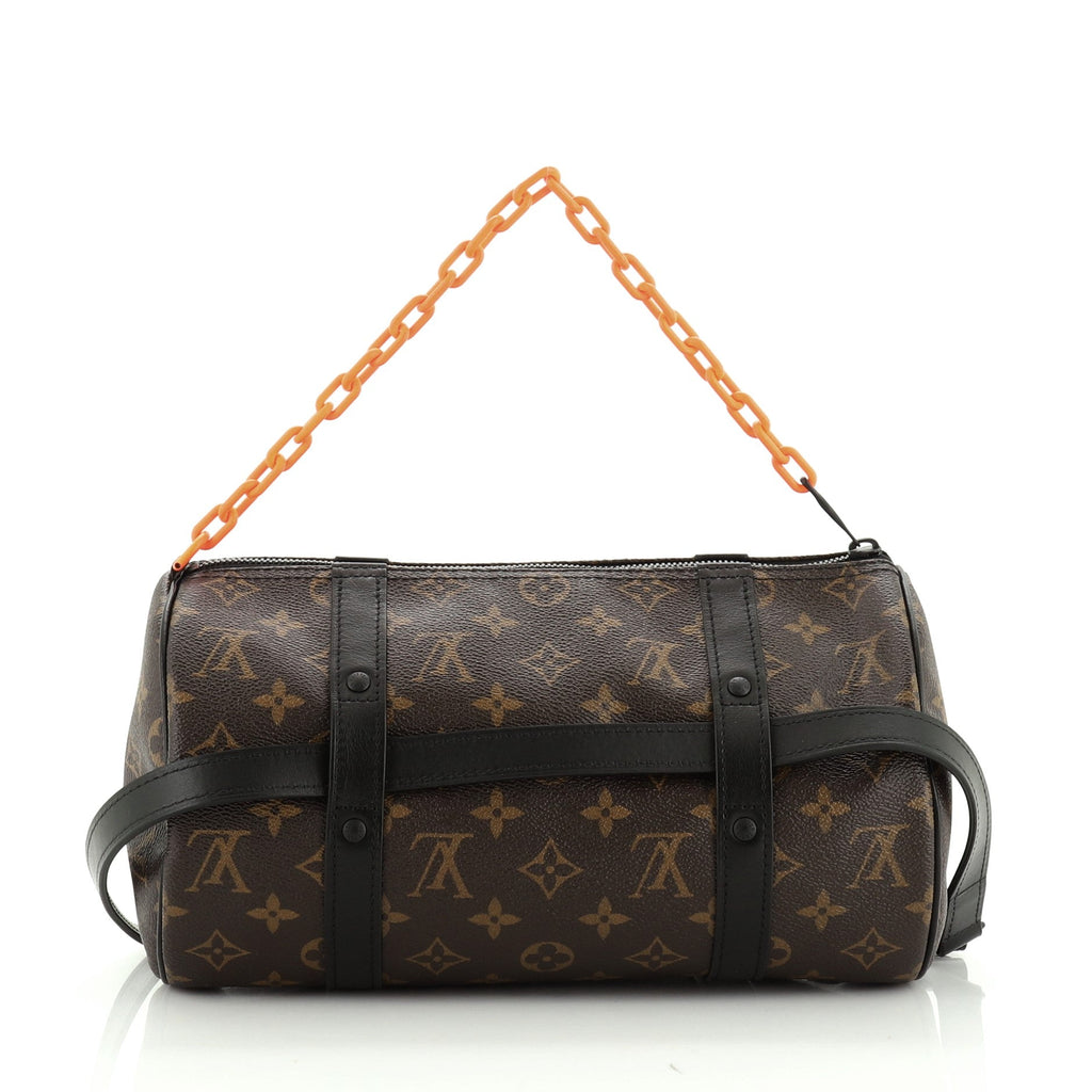 Solar Ray Papillon Messenger Monogram Canvas Mini