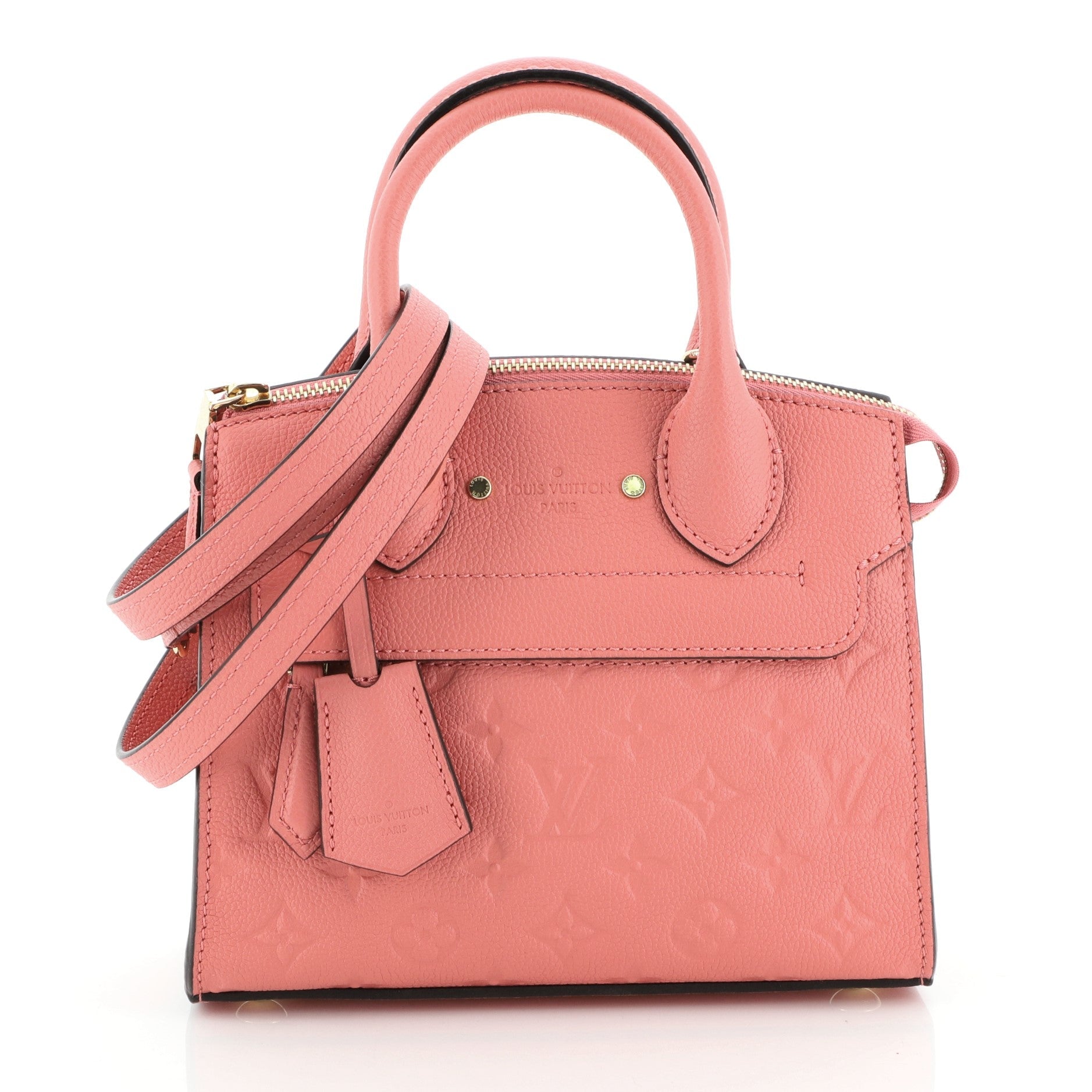 Pont Neuf Handbag Monogram Empreinte Leather Mini