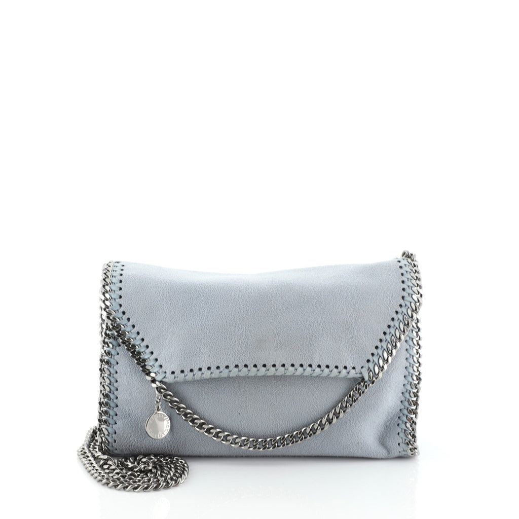 Falabella Fold Over Flap Crossbody Bag Shaggy Deer Mini