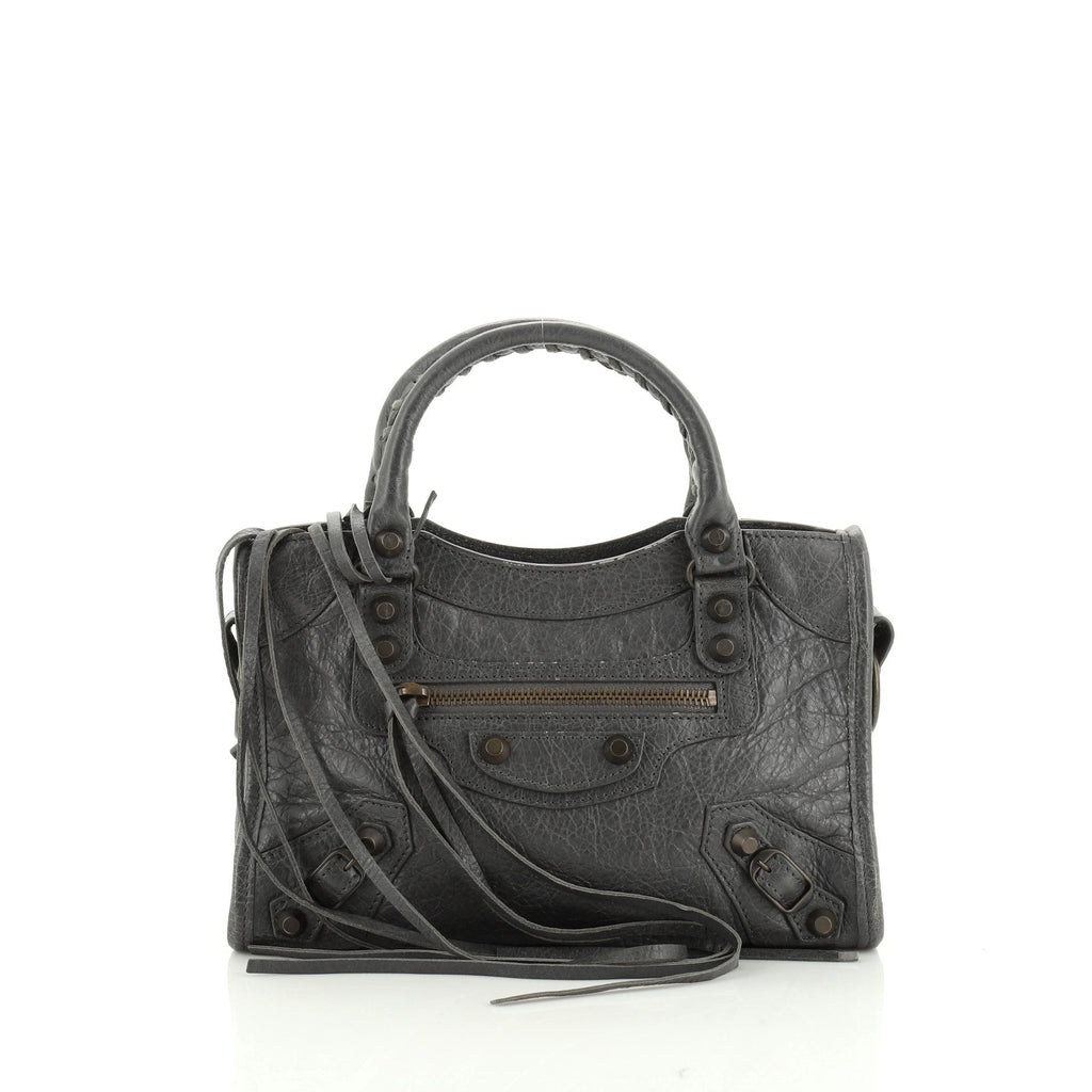 City Classic Studs Bag Leather Mini
