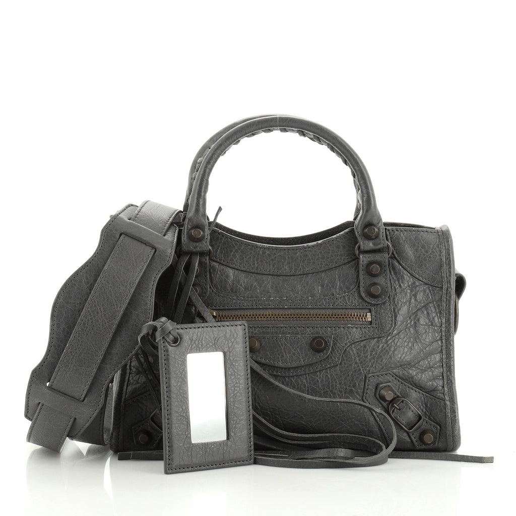 City Classic Studs Bag Leather Mini