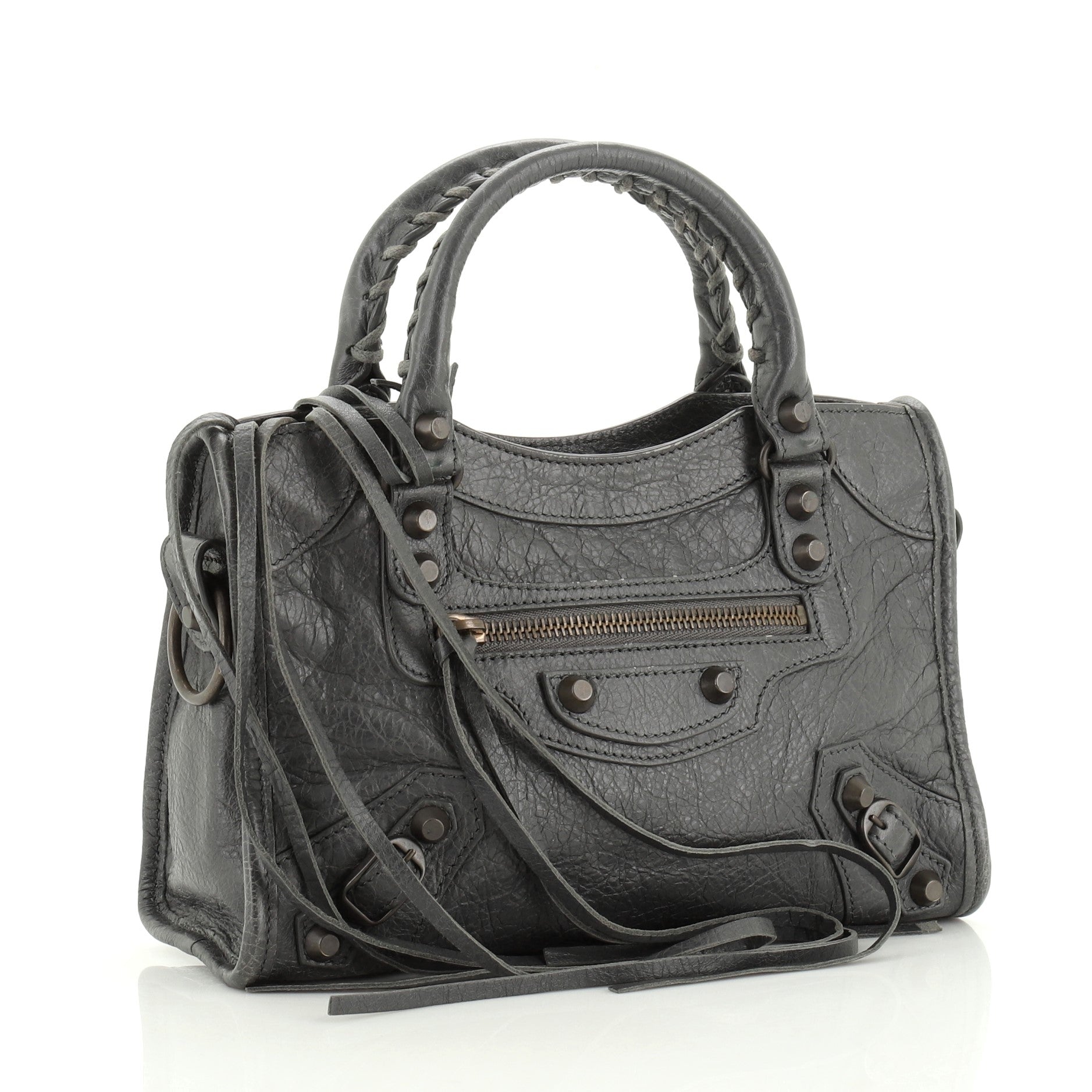 City Classic Studs Bag Leather Mini