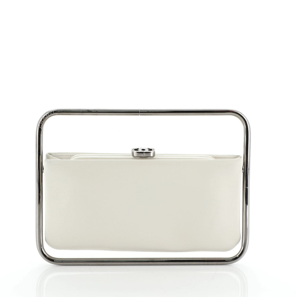 Swivel Frame Clutch Lambskin