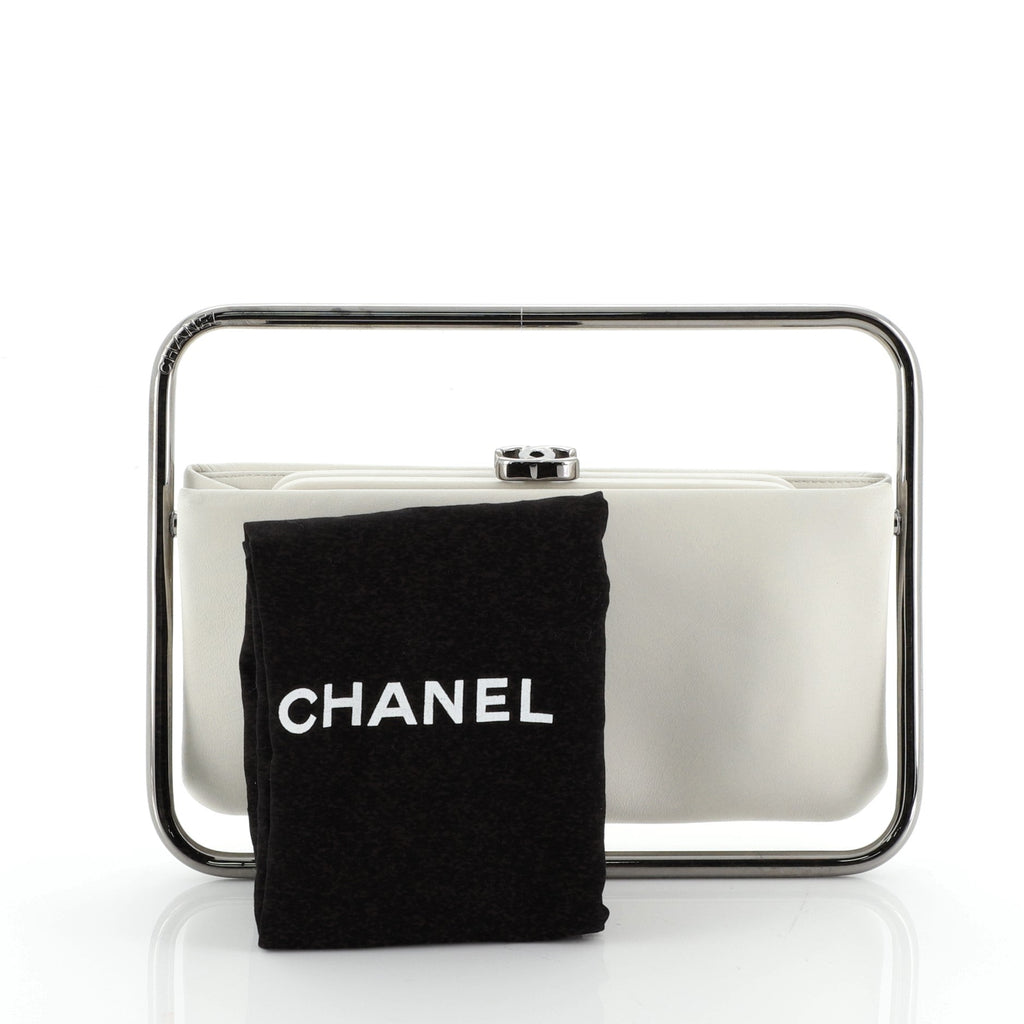 Swivel Frame Clutch Lambskin