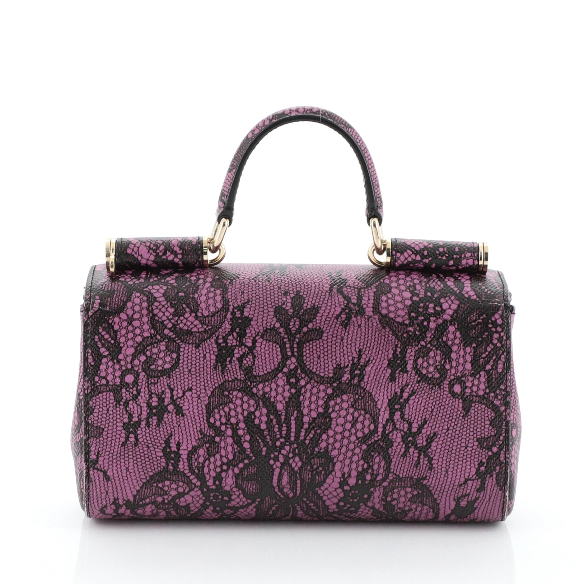 Miss Sicily Crossbody Bag Printed Leather Mini