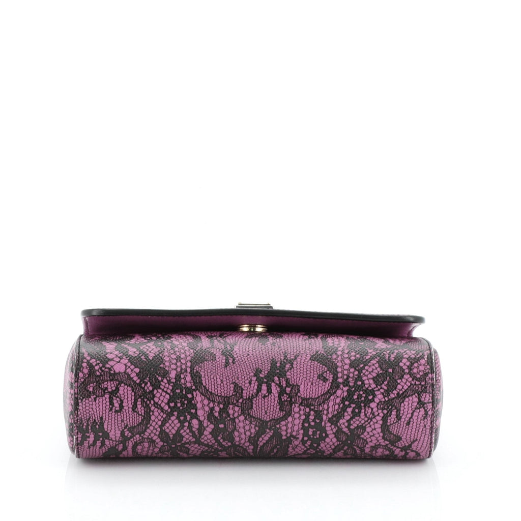 Miss Sicily Crossbody Bag Printed Leather Mini