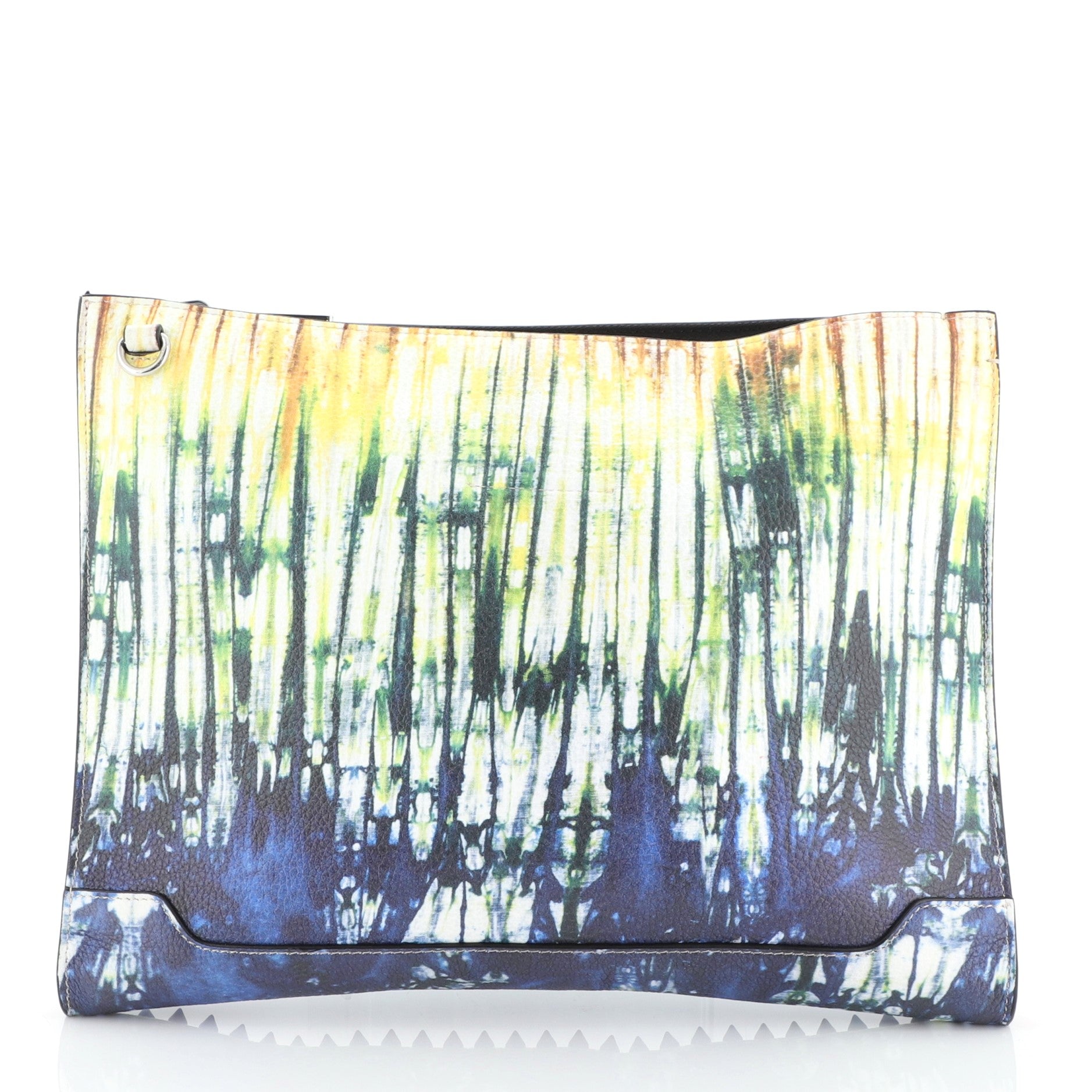 Loubiclutch Spiked Multicolor Leather