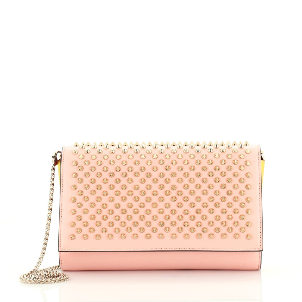 Paloma Clutch Spiked Leather