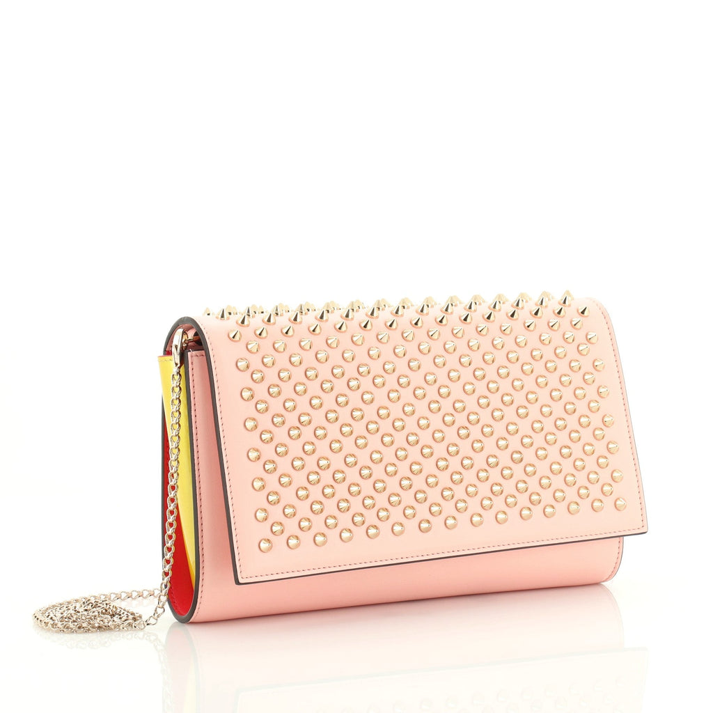 Paloma Clutch Spiked Leather