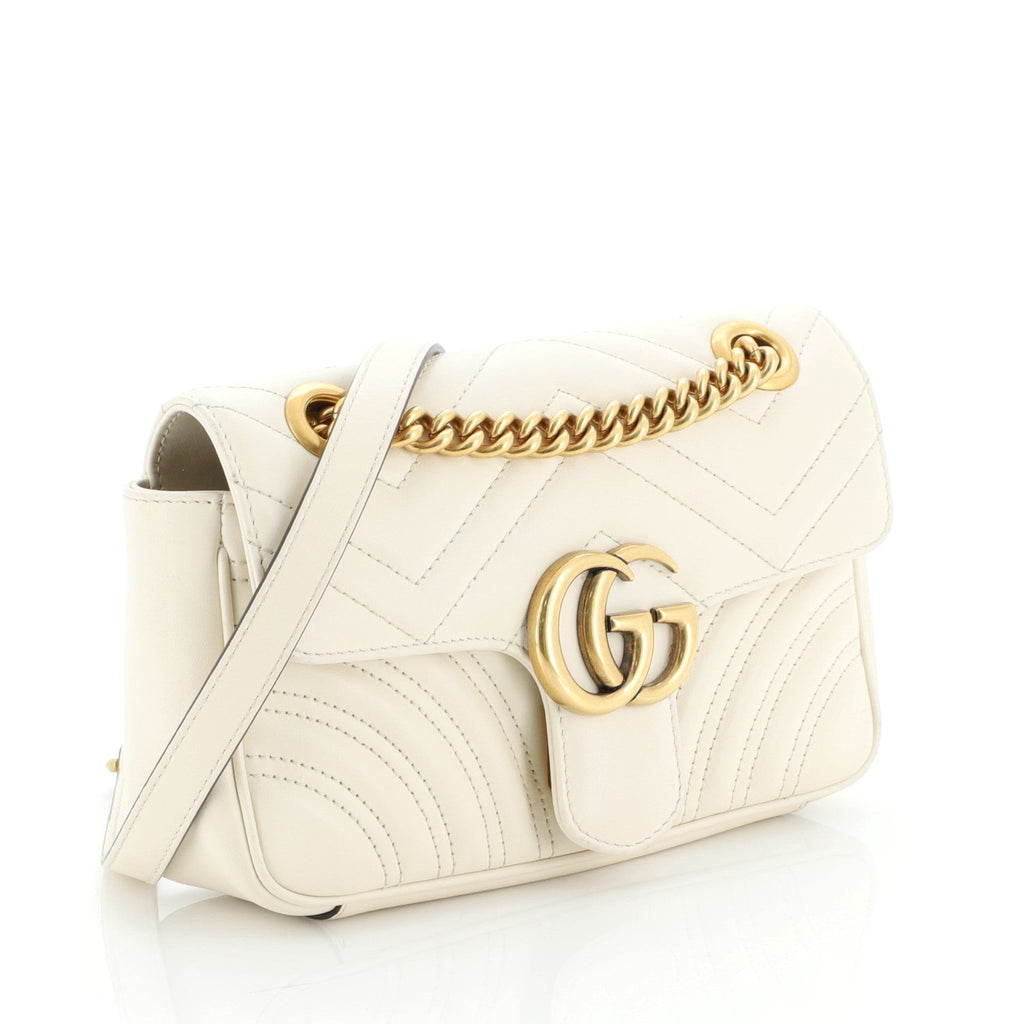 GG Marmont Flap Bag Matelasse Leather Mini