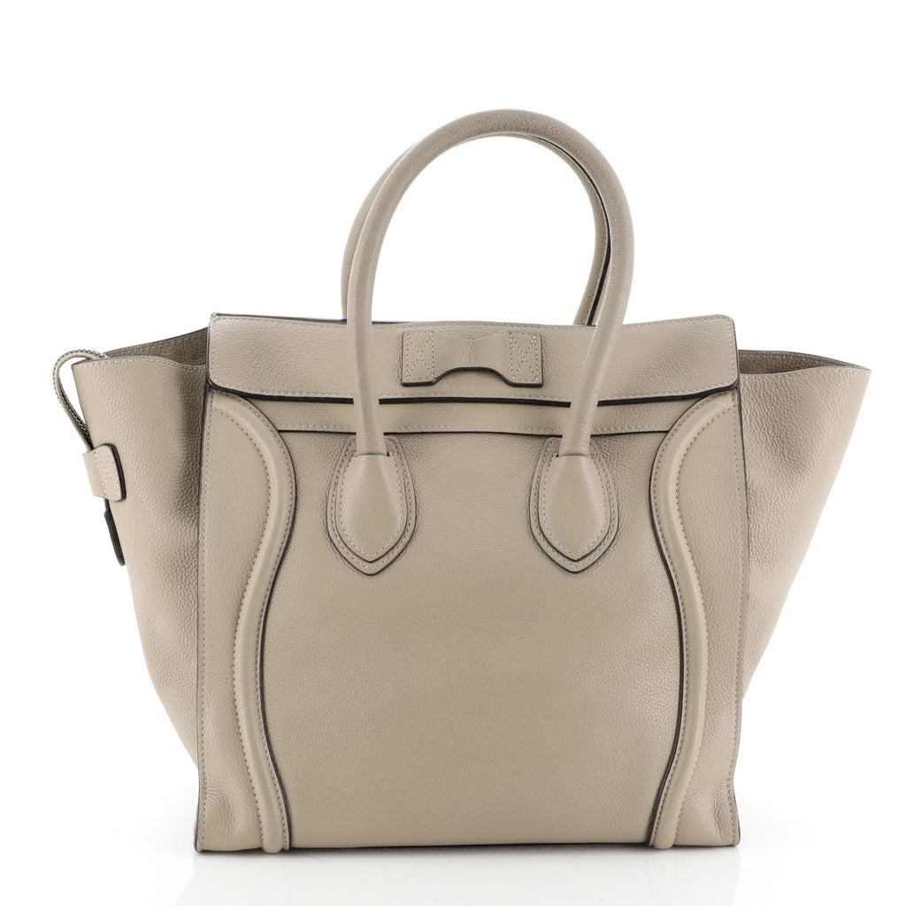 Luggage Bag Grainy Leather Mini