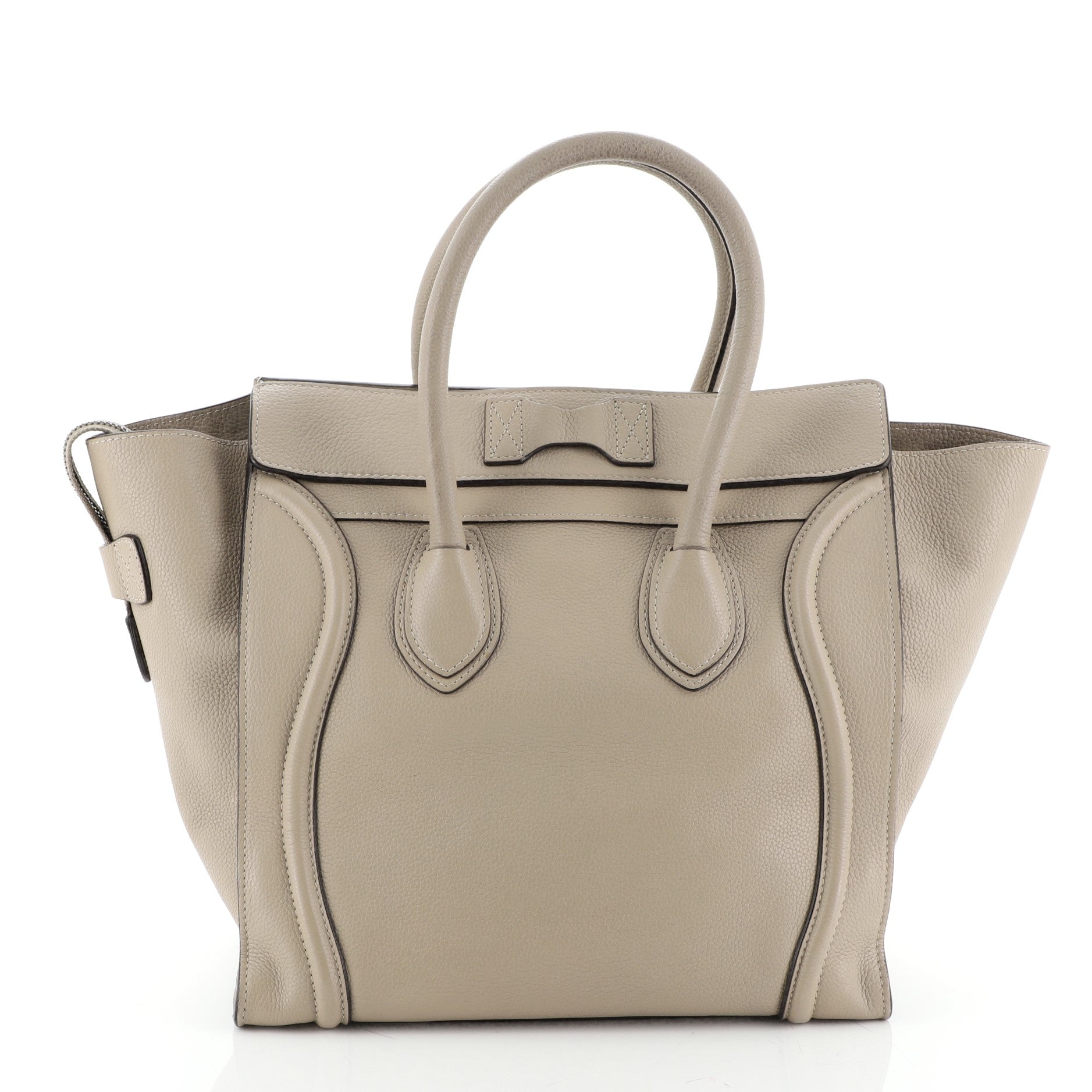 Luggage Bag Grainy Leather Mini