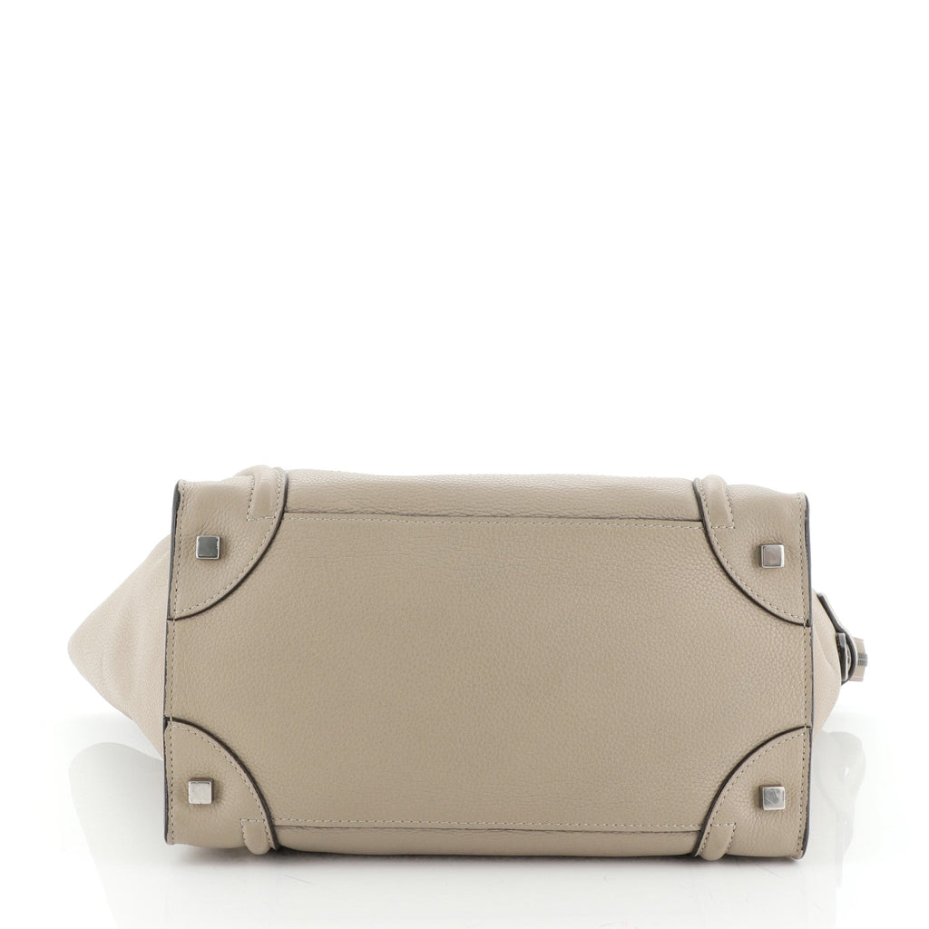 Luggage Bag Grainy Leather Mini