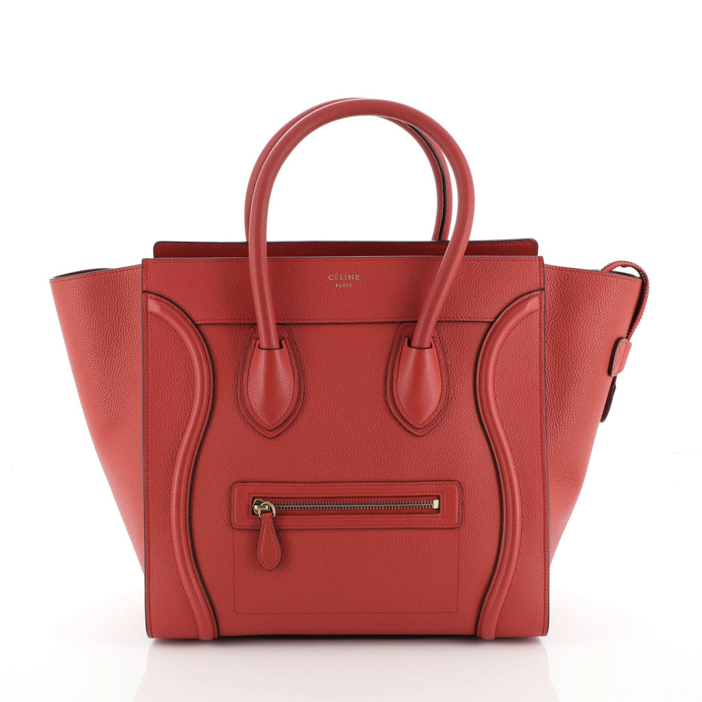 Luggage Bag Grainy Leather Mini