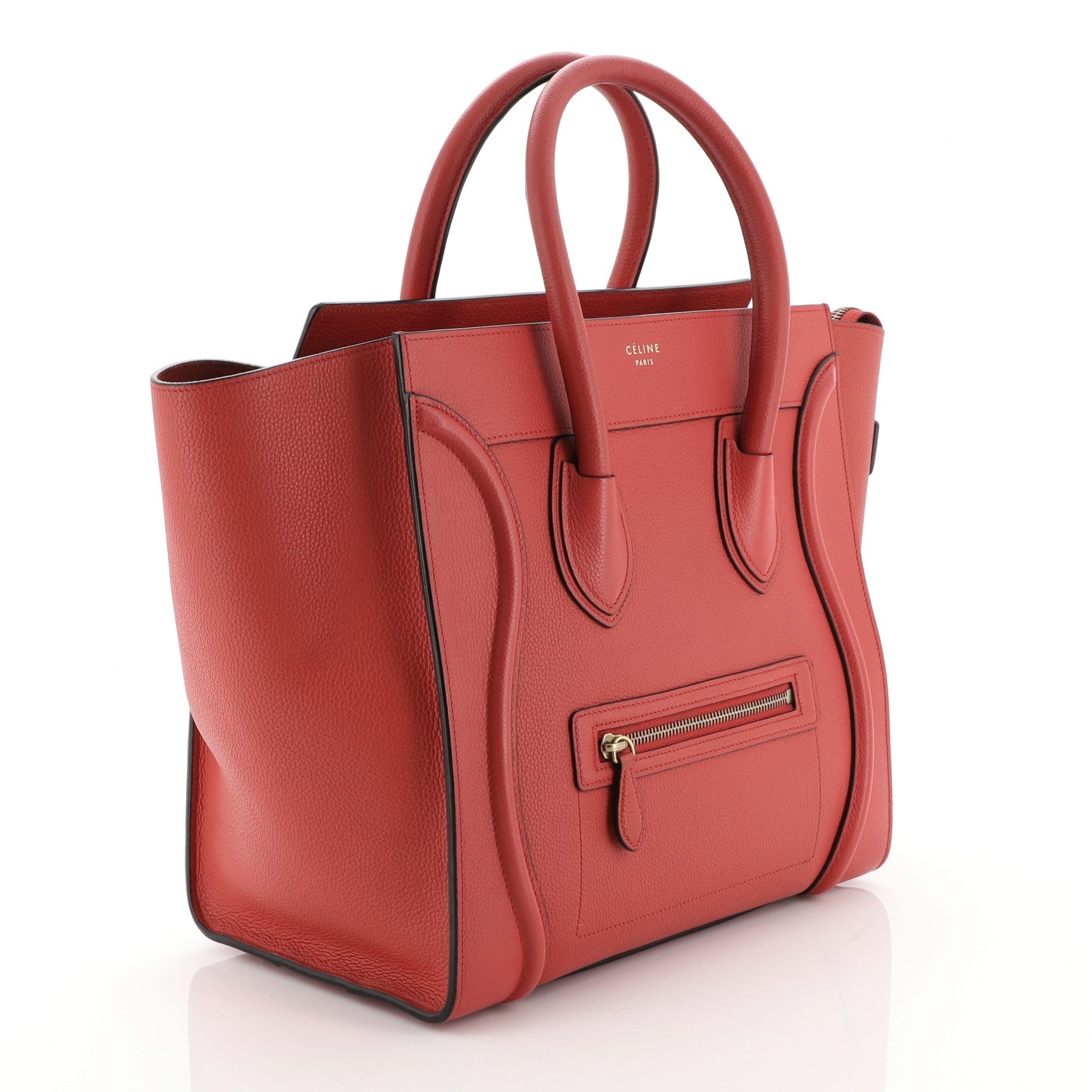 Luggage Bag Grainy Leather Mini
