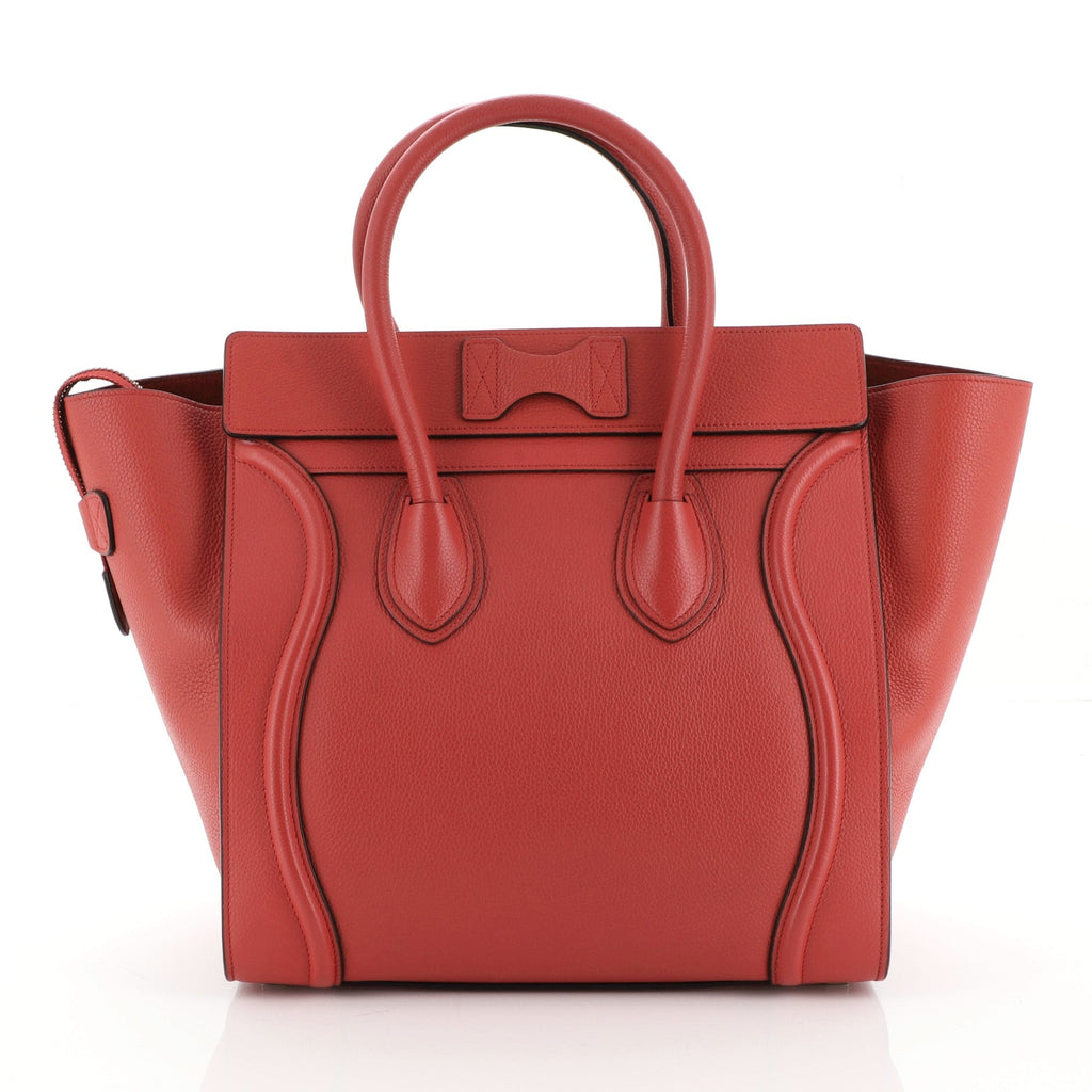 Luggage Bag Grainy Leather Mini
