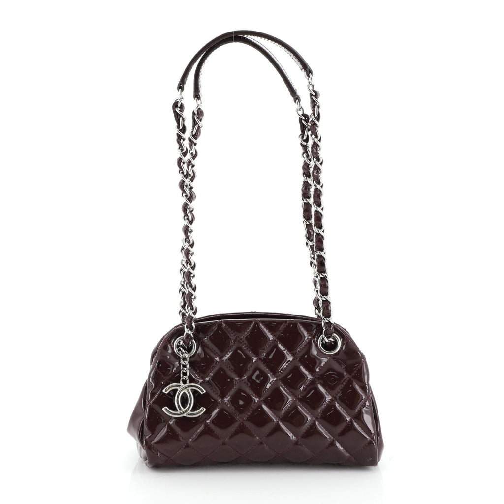 Just Mademoiselle Bag Quilted Patent Mini