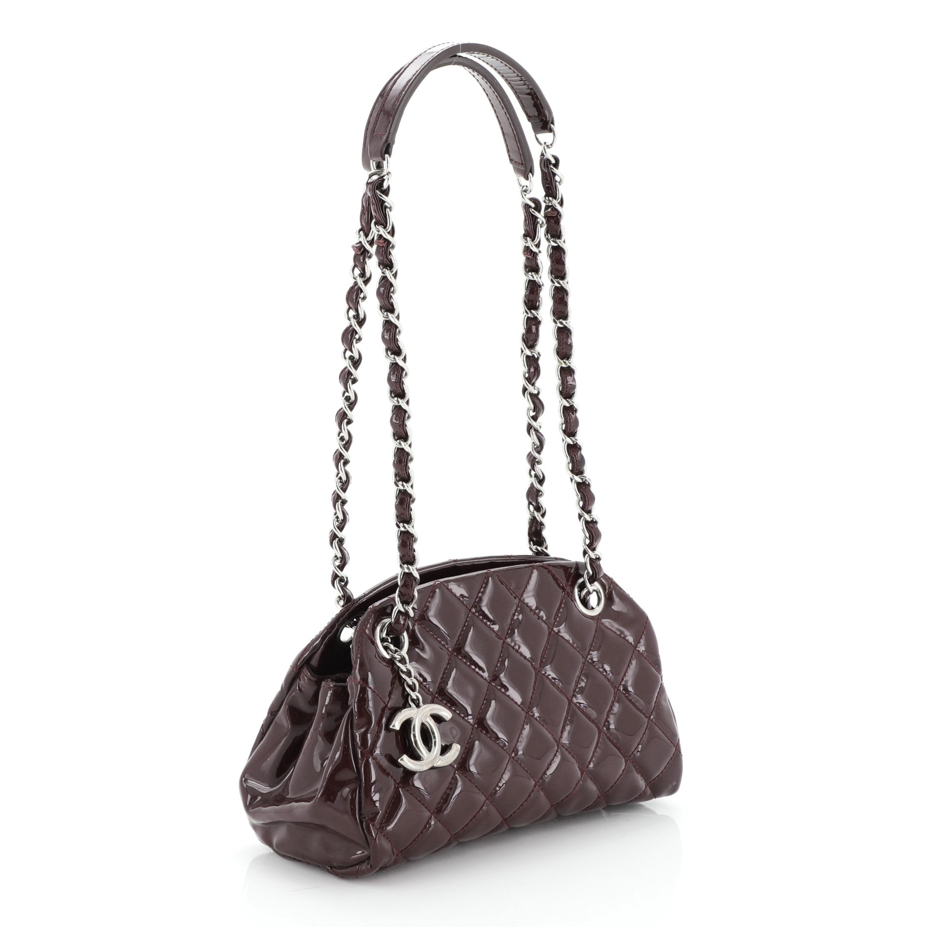 Just Mademoiselle Bag Quilted Patent Mini