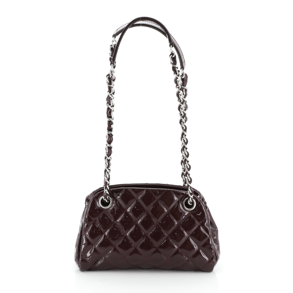 Just Mademoiselle Bag Quilted Patent Mini