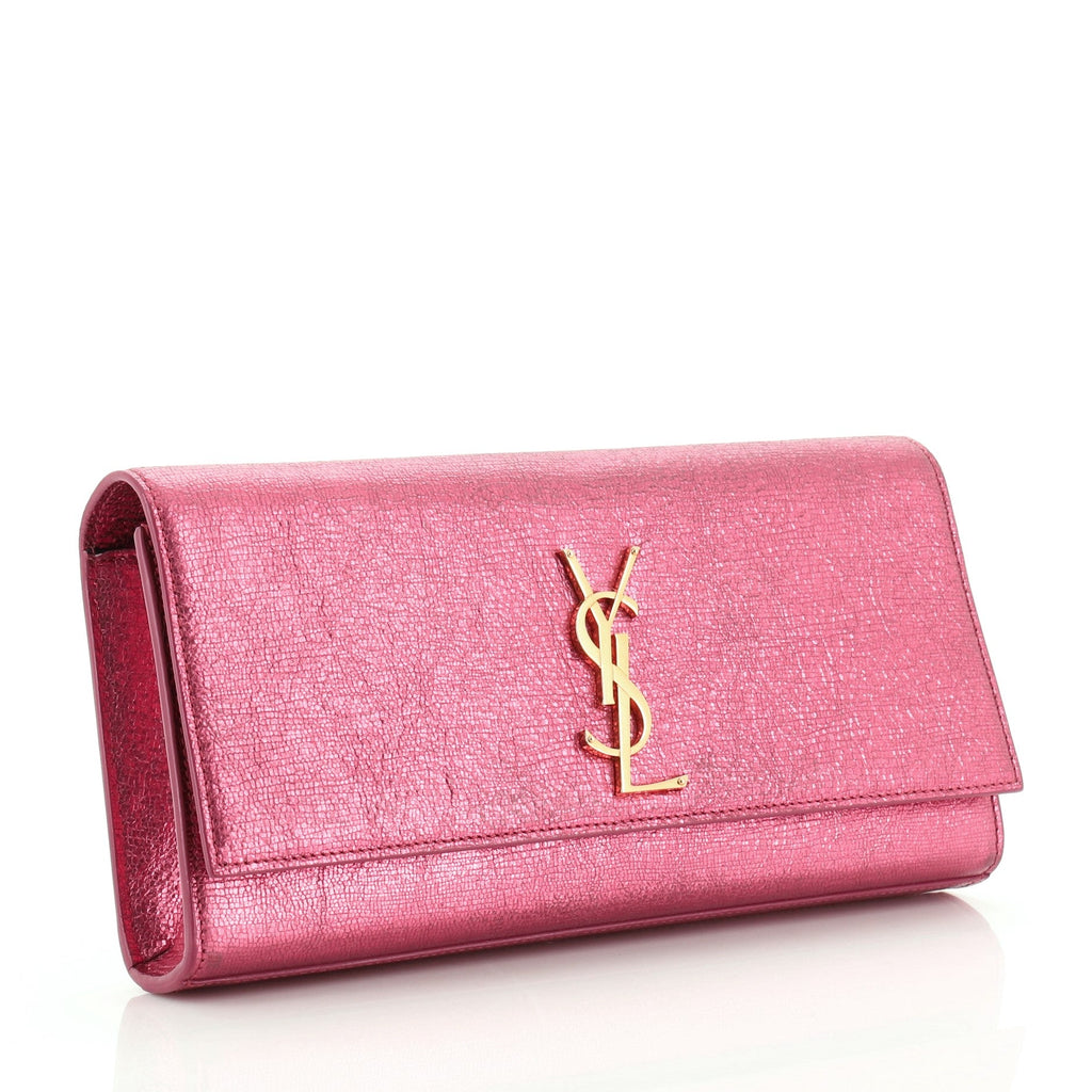 Classic Monogram Clutch Leather Long