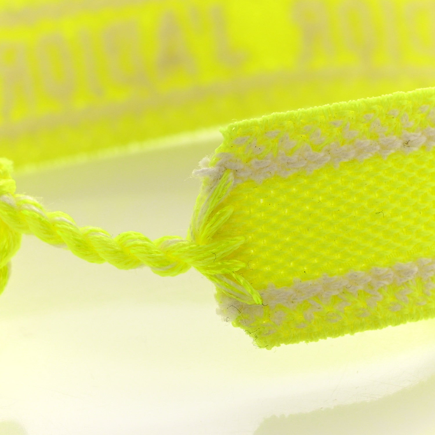 Woven Cotton Saint Tropez Friendship Bracelet Yellow