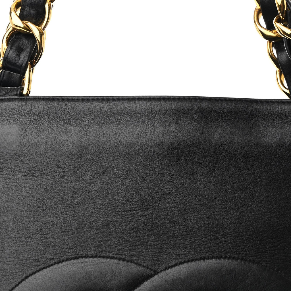 Lambskin CC Tote Black