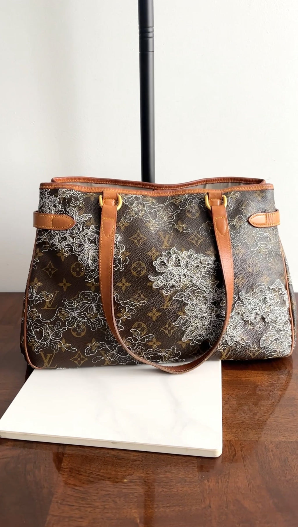 Louis Vuitton Monogram Canvas Dentelle Batignolles Horizontal Tote Bag
