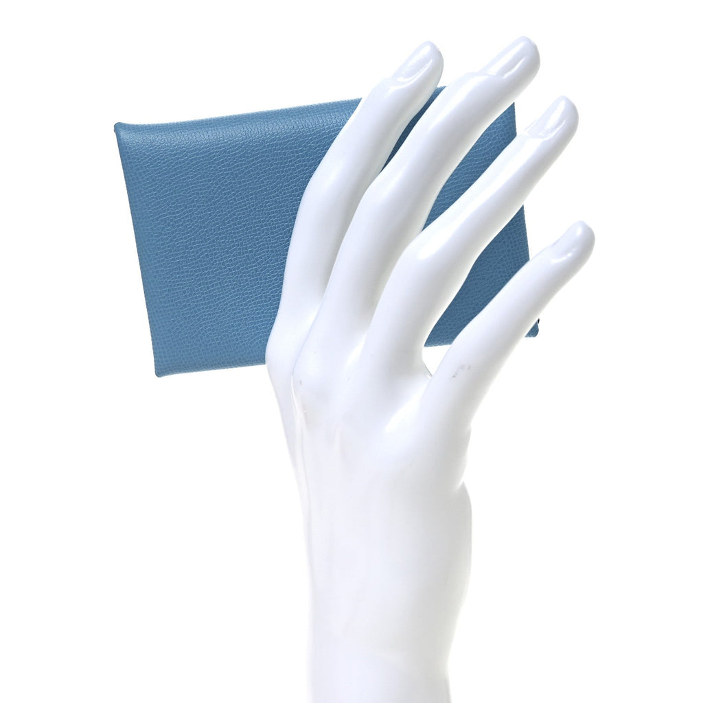 Madame Calfskin Calvi Duo  Case Bleu du Nord