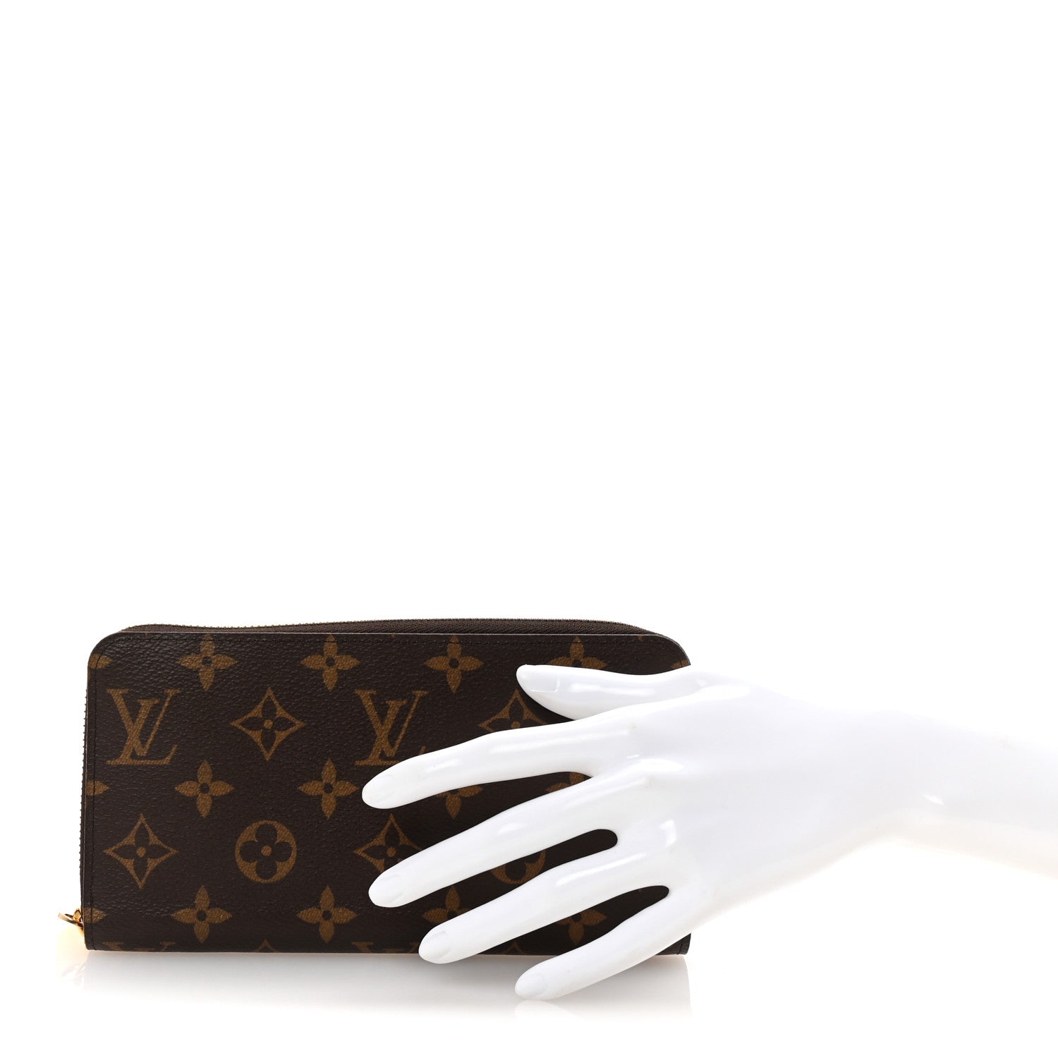 Monogram Zippy Wallet Coquelicot