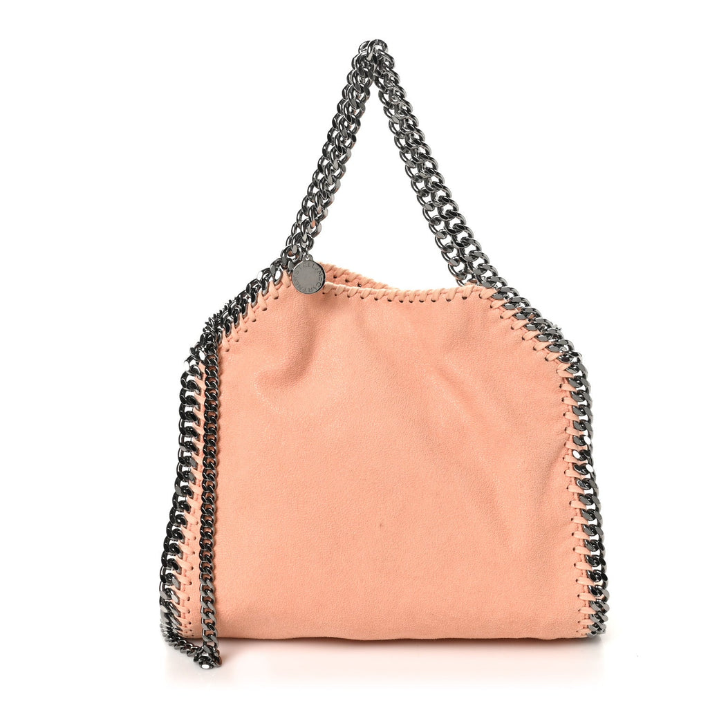 Shaggy Deer Mini Falabella Fold Over Tote Honey