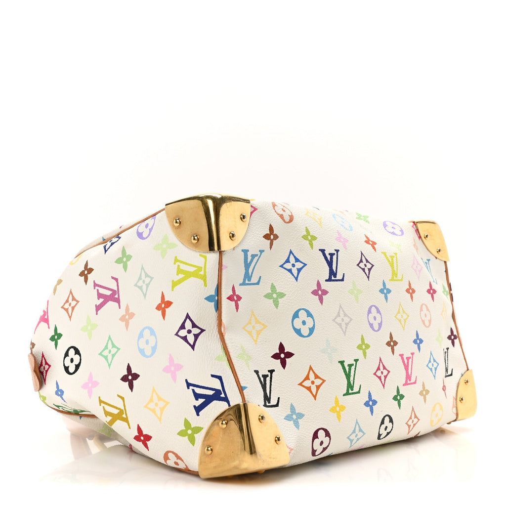Monogram Multicolor Speedy 30 White