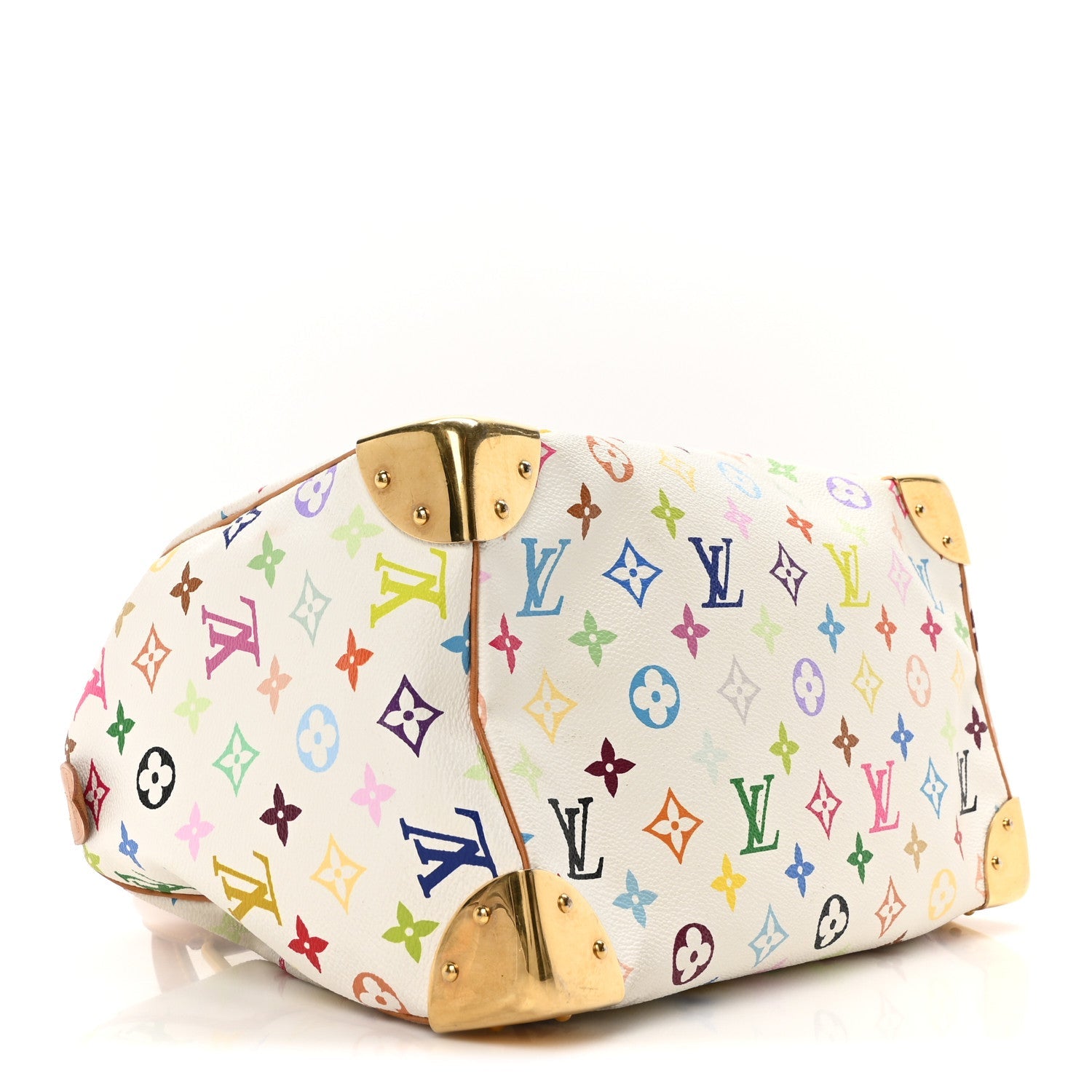 Monogram Multicolor Speedy 30 White