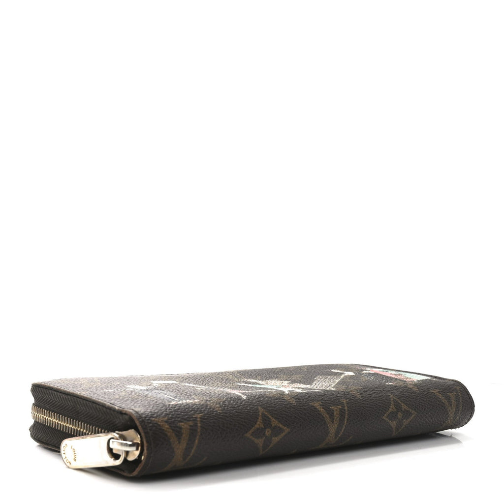 Monogram Illustre Zippy Wallet Rose