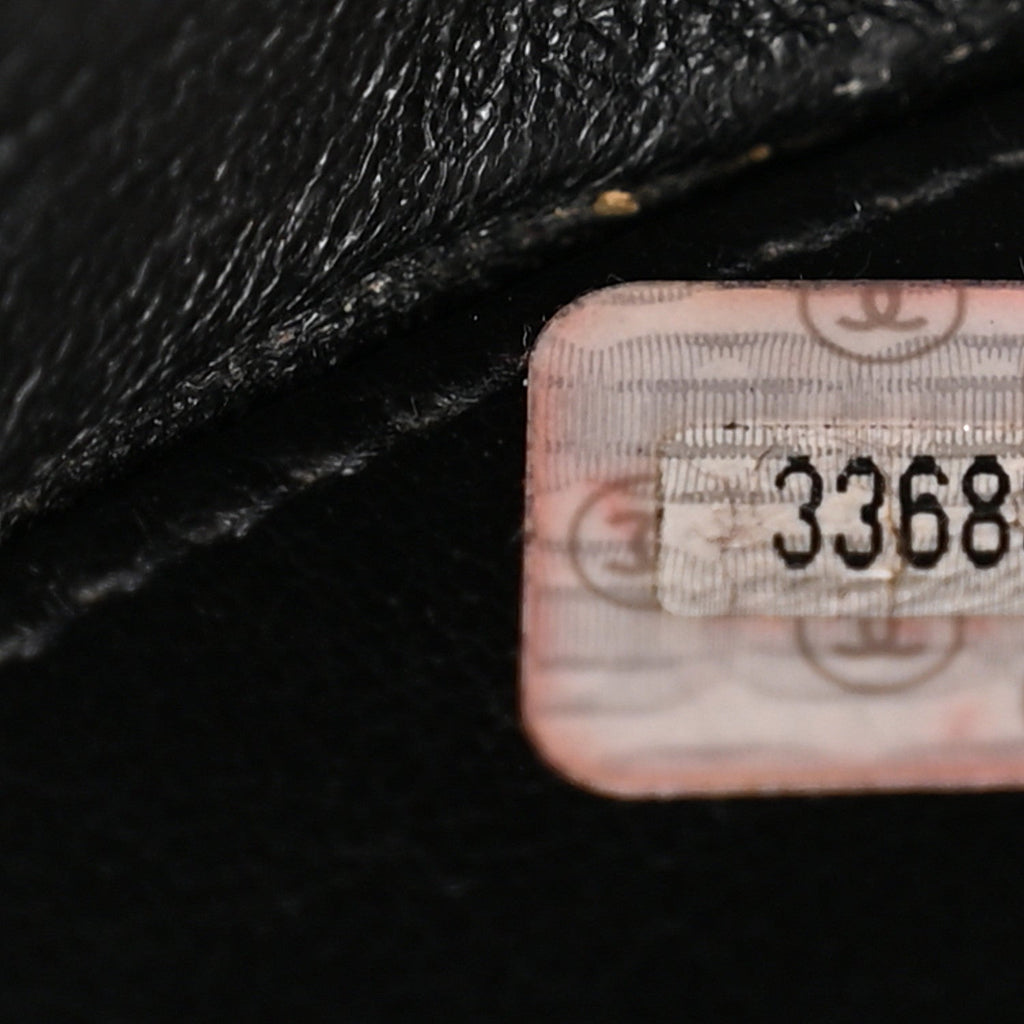 Patent CC Round Vanity Case Black