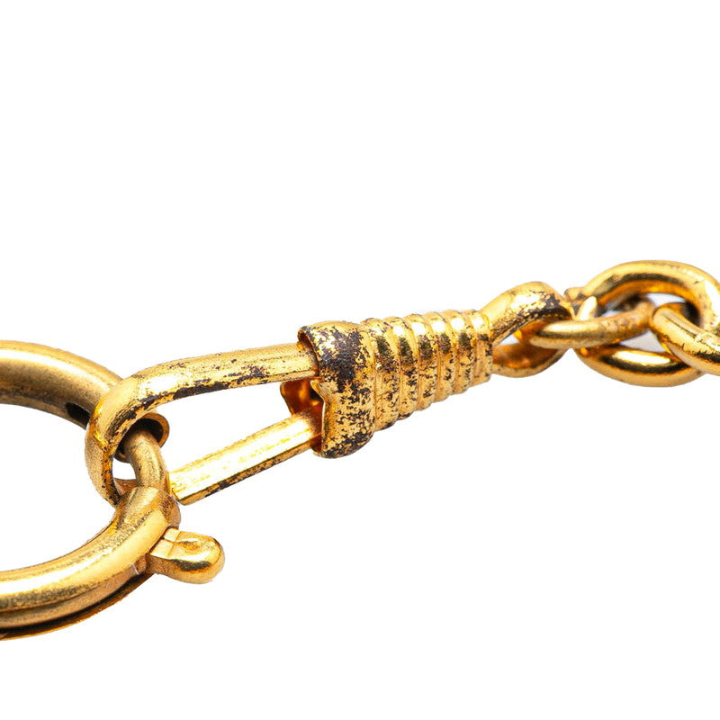 Chanel Coco Mark Matelasse Necklace
