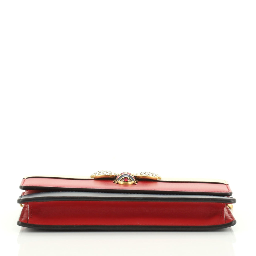 Queen Margaret Chain Wallet Leather Mini