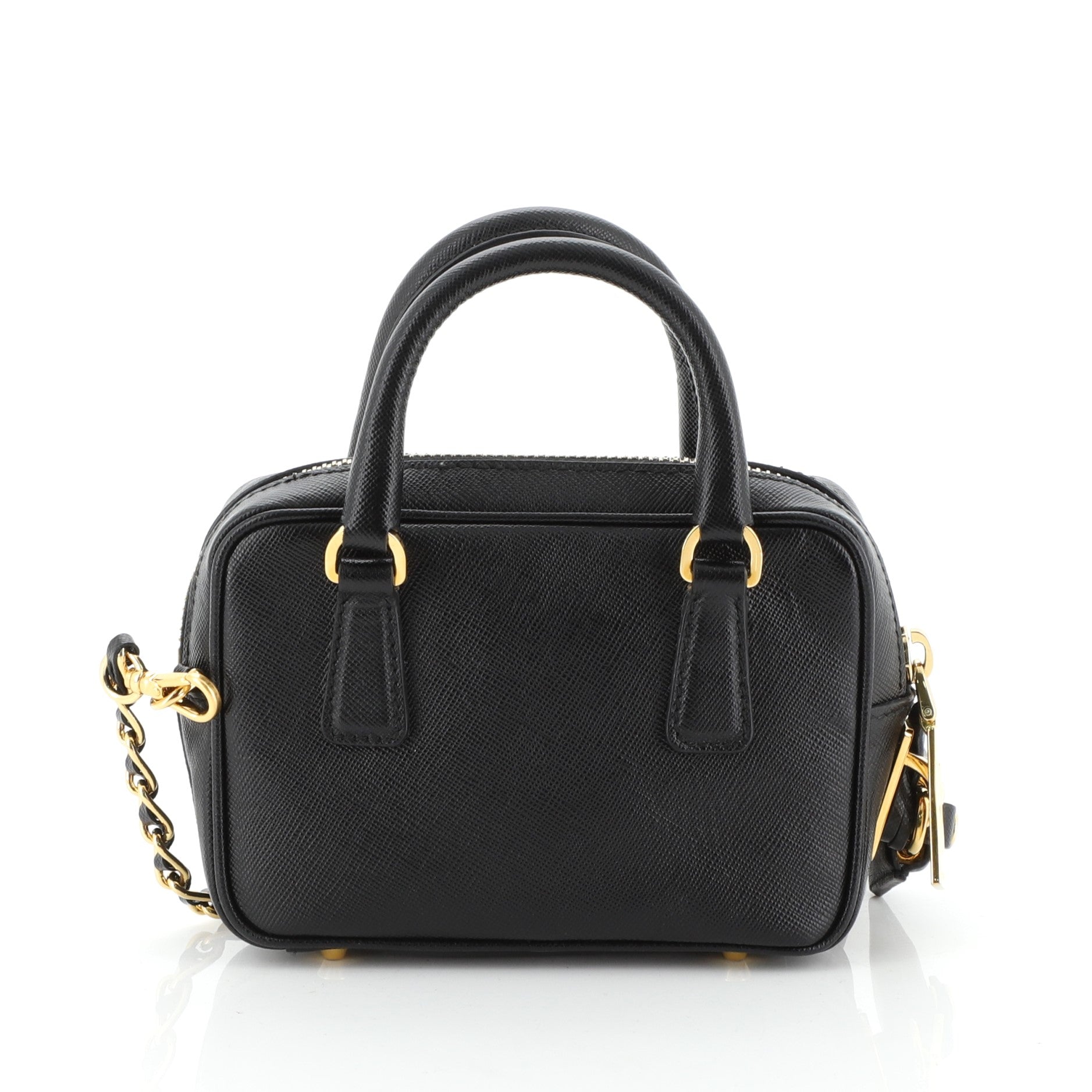 Bauletto Bag Saffiano Leather Mini