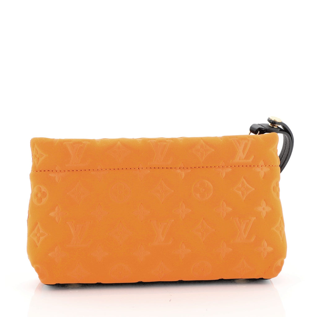 Scuba Clutch Monogram Embossed Neoprene