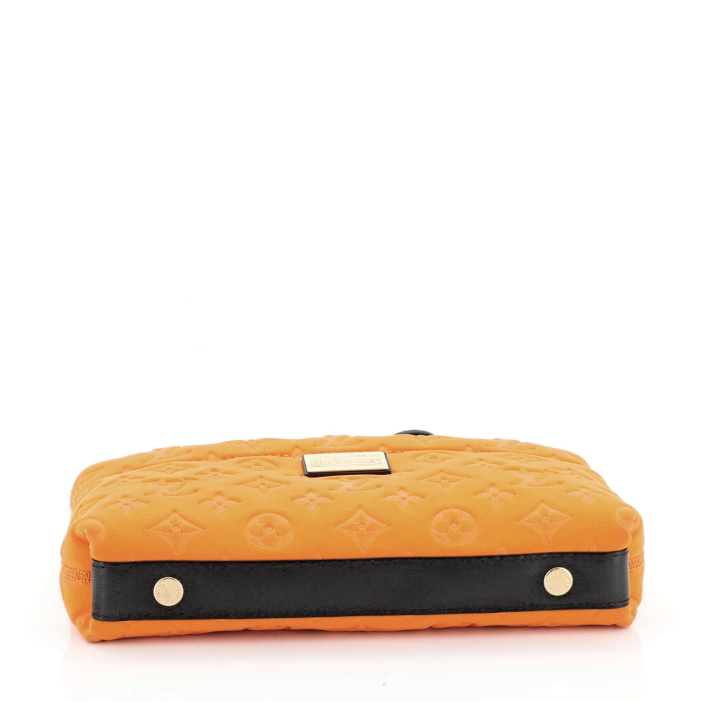 Scuba Clutch Monogram Embossed Neoprene