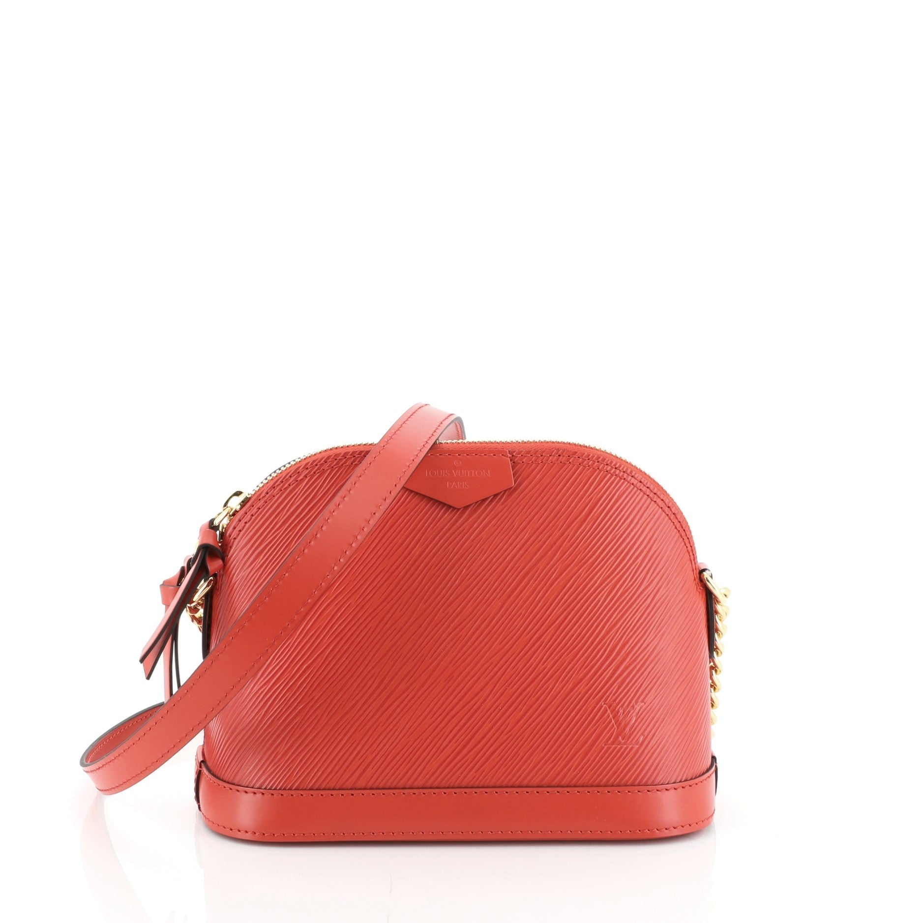 Alma Chain Handbag Epi Leather Mini