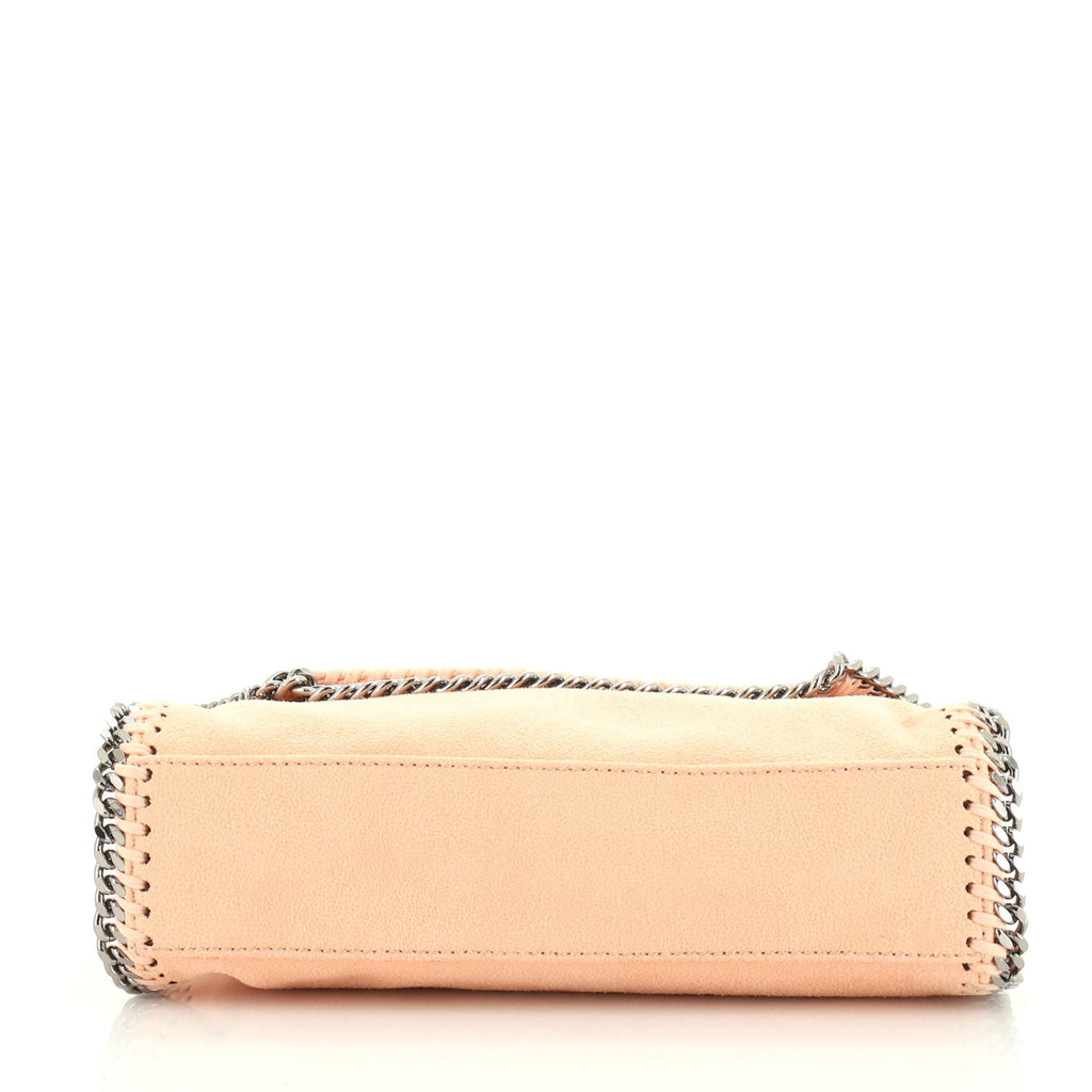 Falabella Fold Over Flap Crossbody Bag Shaggy Deer Mini