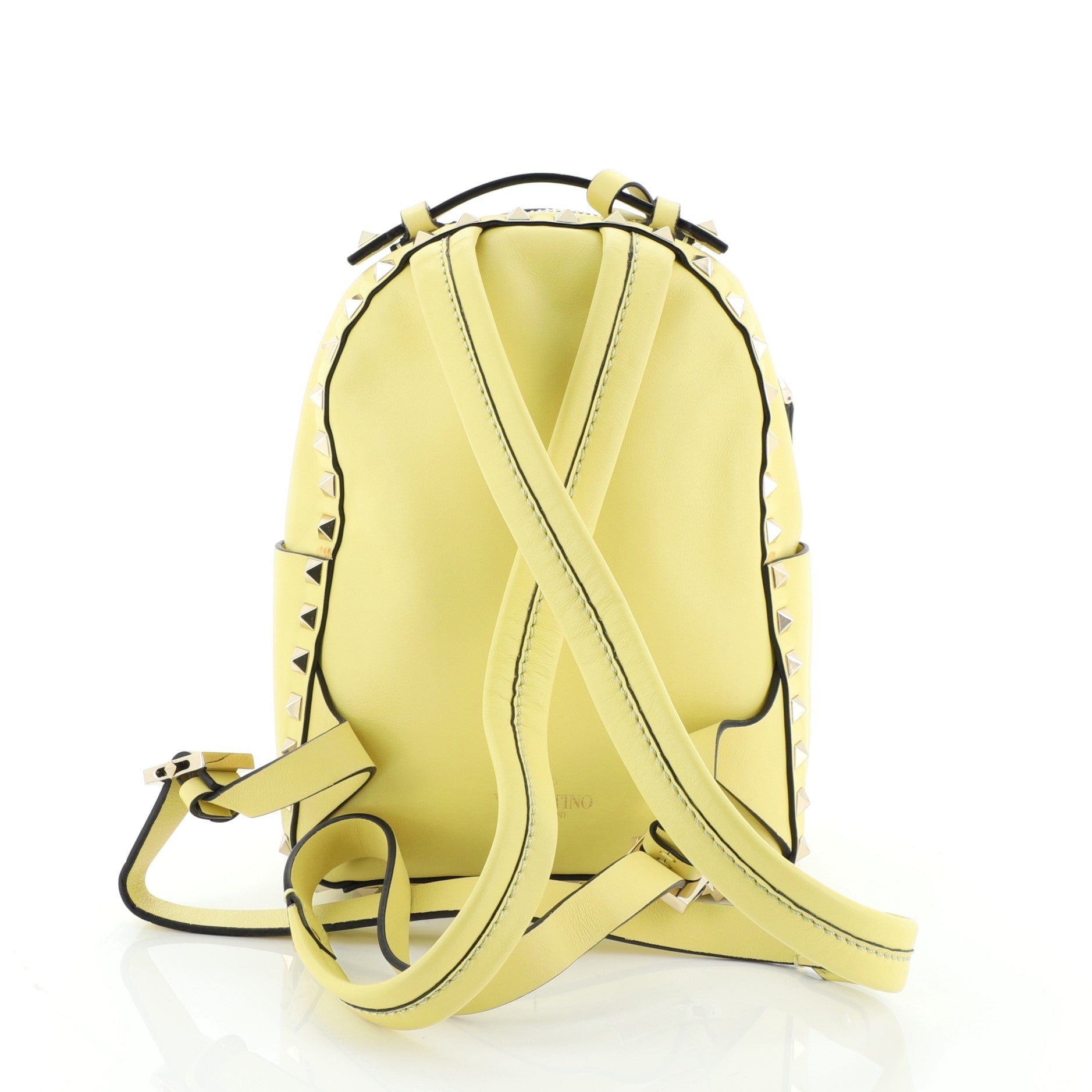 Rockstud Backpack Leather Mini