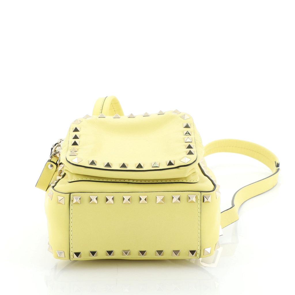 Rockstud Backpack Leather Mini