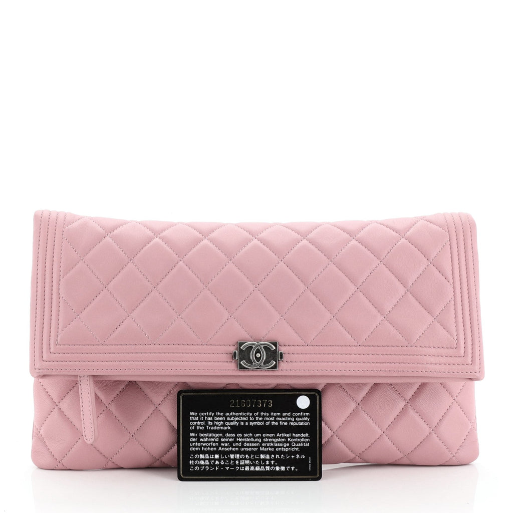 Boy Beauty CC Clutch Quilted Lambskin