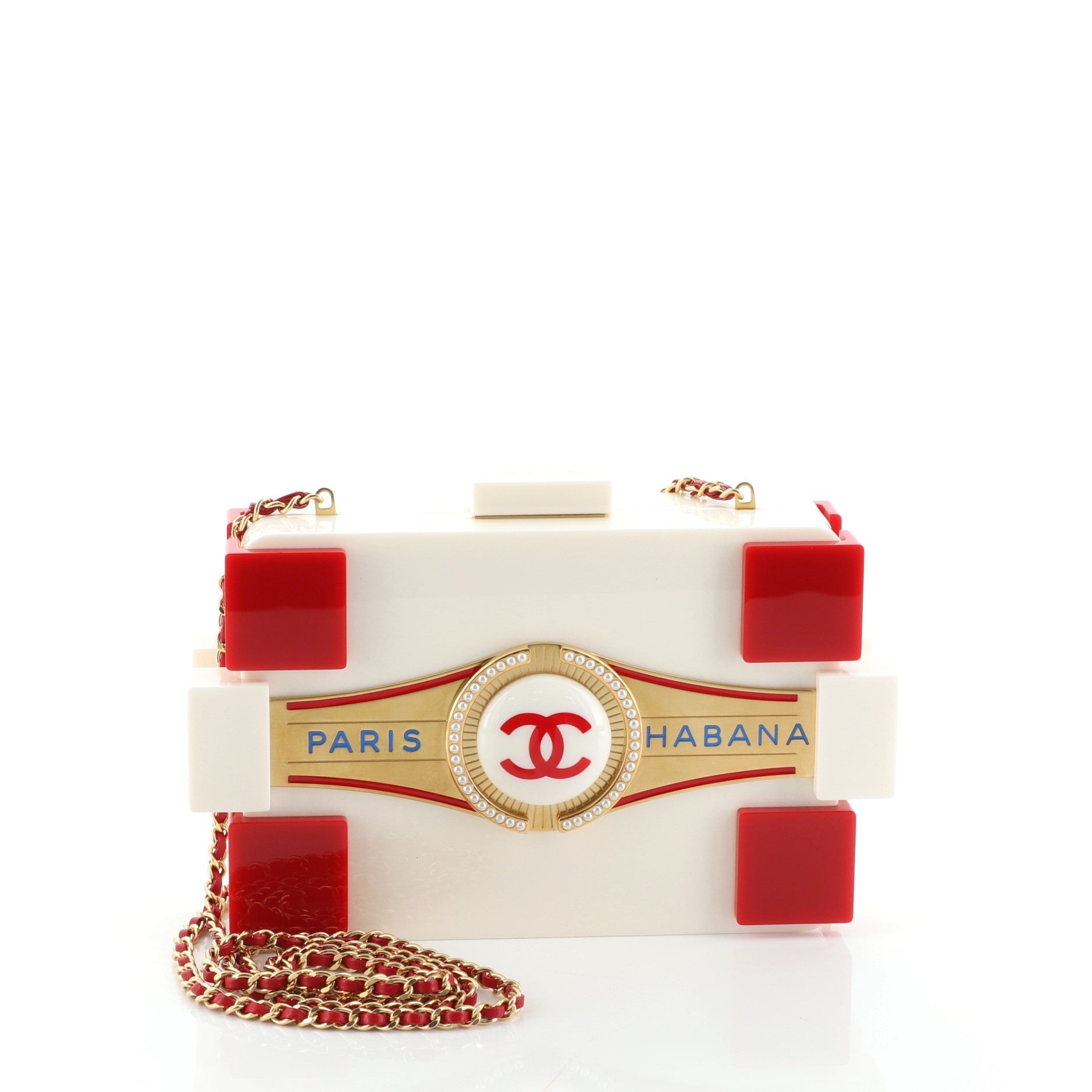 Paris-Habana Lego Clutch Plexiglass