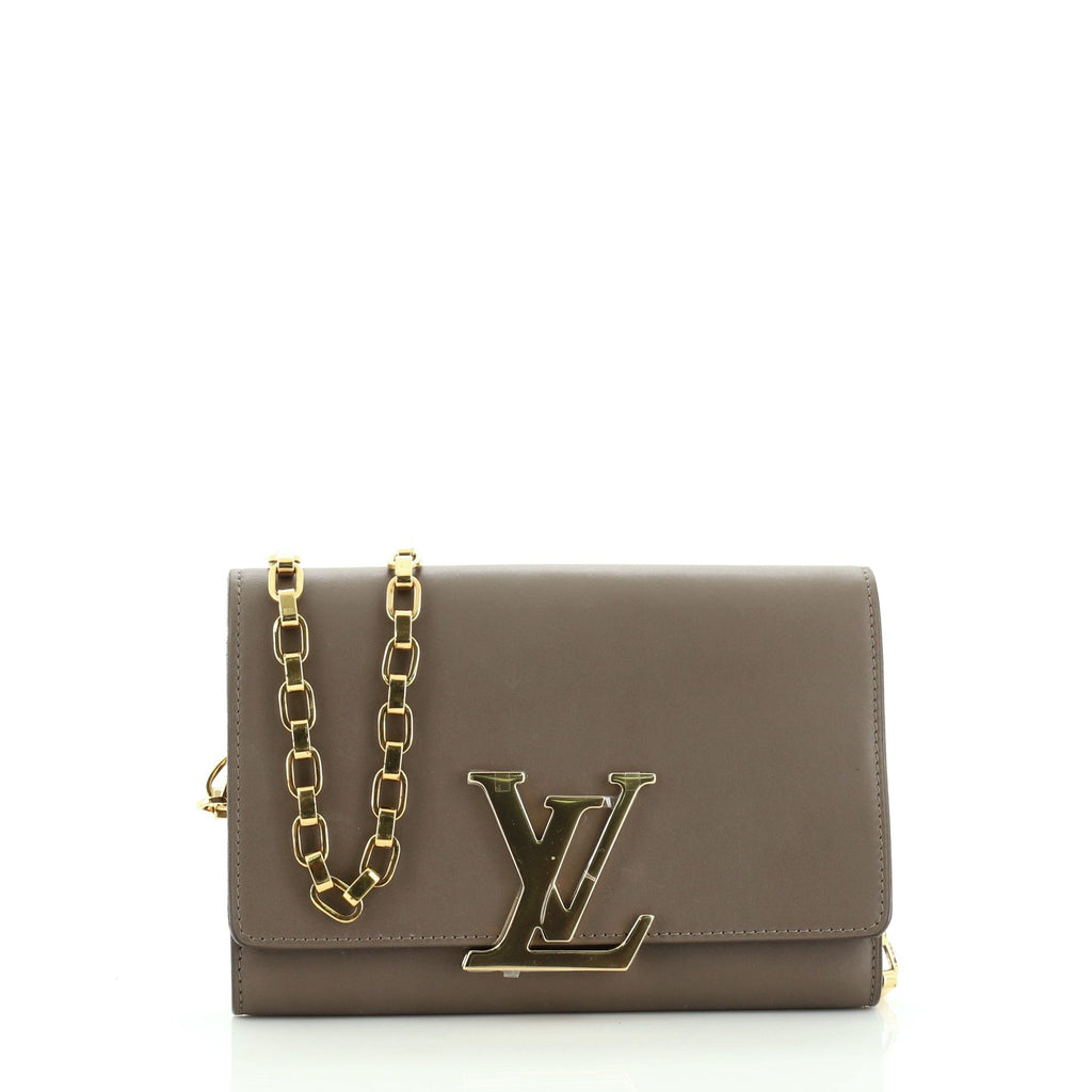 Chain Louise Clutch Leather GM