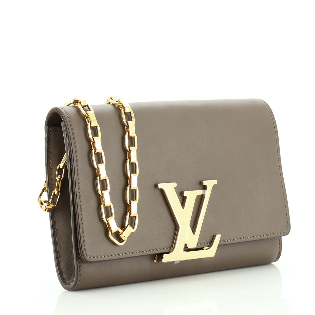 Chain Louise Clutch Leather GM
