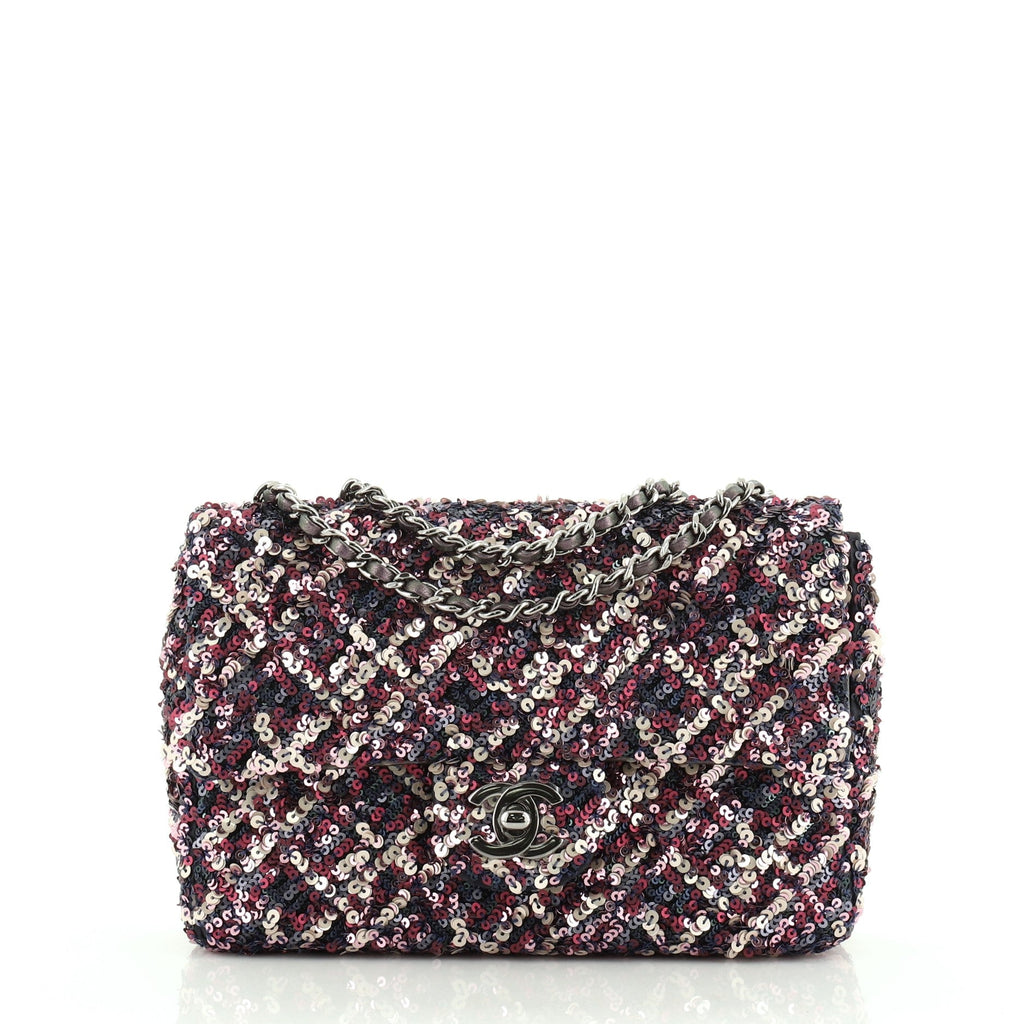 Flap Bag Sequins Mini
