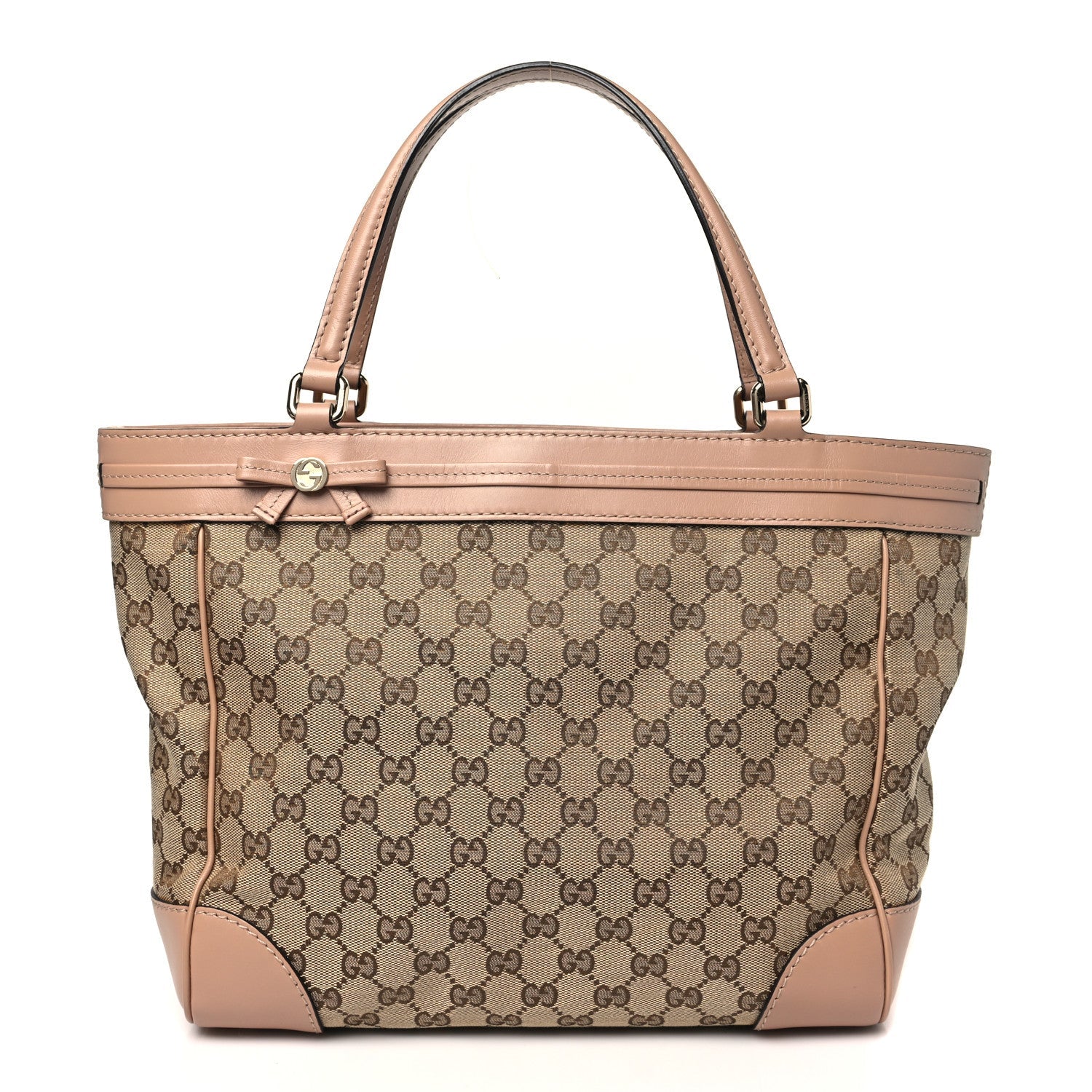 Monogram Web Medium Mayfair Tote Pink